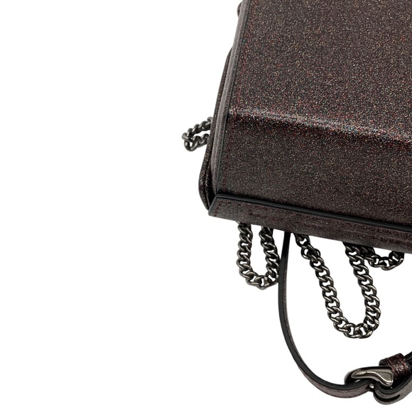 MARK CROSS GLITTER MULTI METALLIC GRACE MINI BOX BAG - Picture 7 of 14